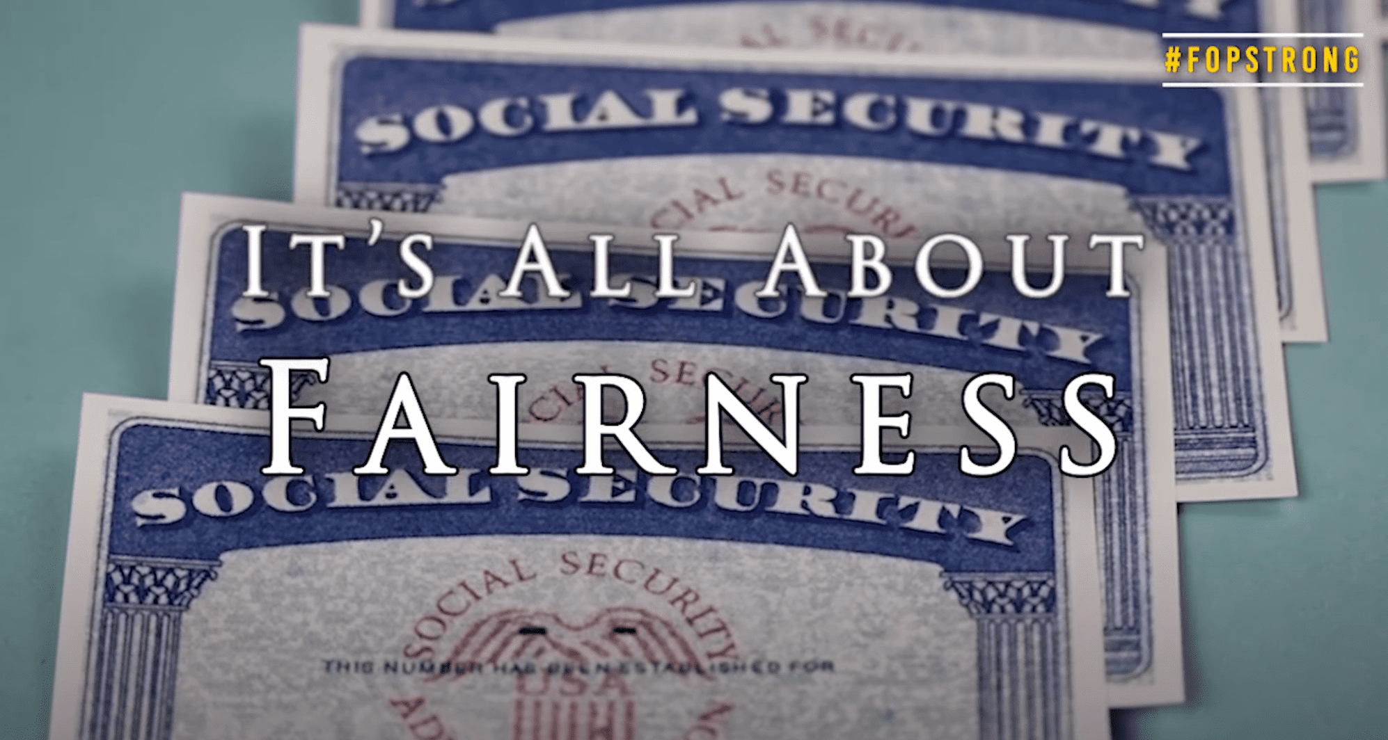FOP Video about Social Security Fairness